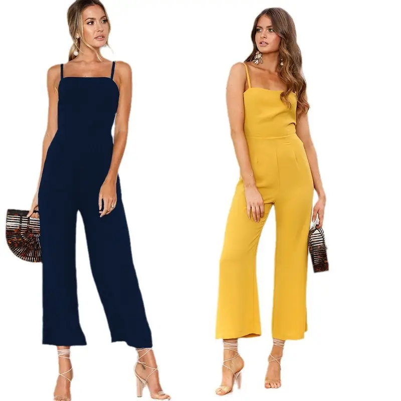 Women's 2025 Maroon Wide Leg Jumpsuit Dress - Image 10