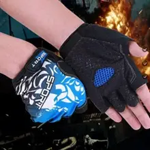 Luya Fishing Gloves Blue Black Anti-Slip Fishing Catching Sun Protection — feature 9