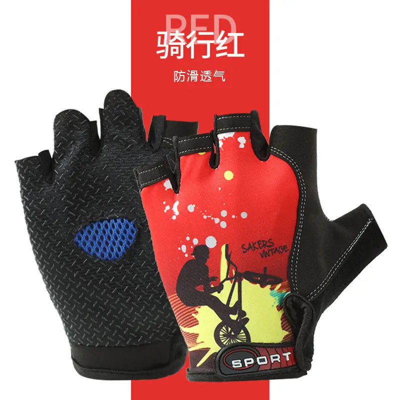 Luya Fishing Gloves Blue Black Anti-Slip Fishing Catching Sun Protection - Image 5