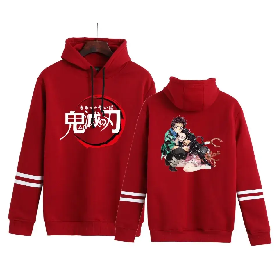 Men White Ghost Blade Hoodie Set Graphic Print