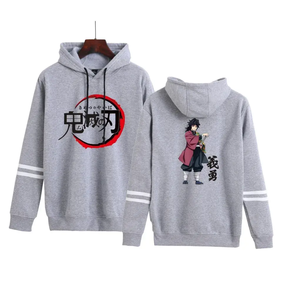 Men White Ghost Blade Hoodie Set Graphic Print