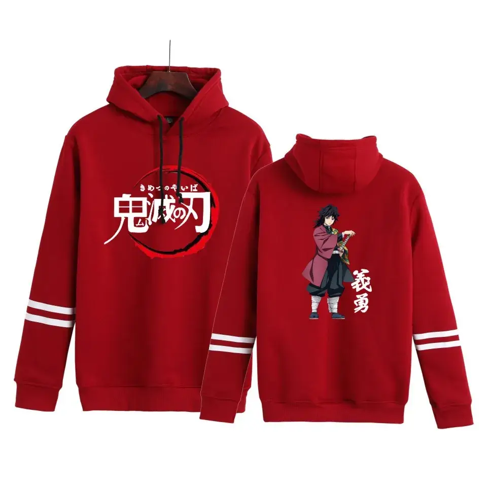 Men White Ghost Blade Hoodie Set Graphic Print