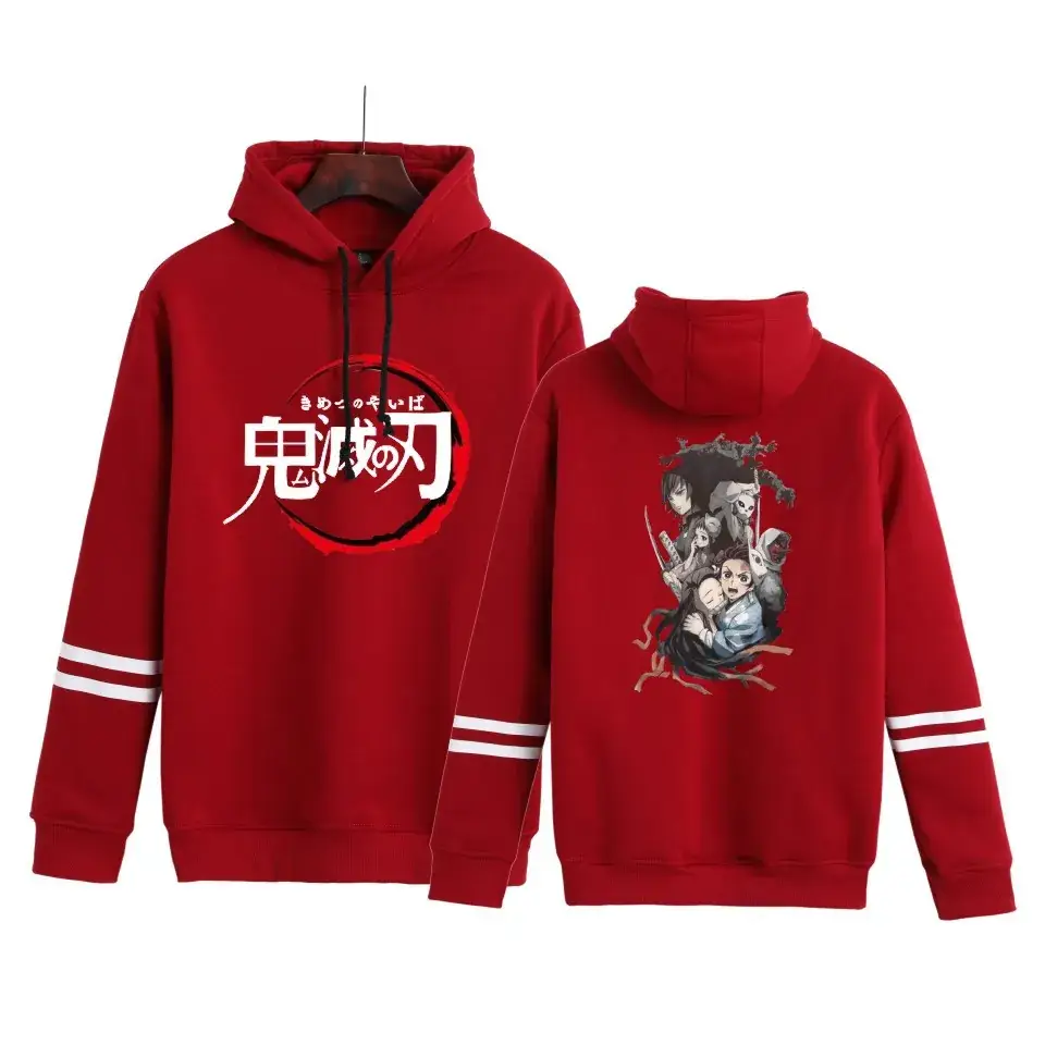 Men White Ghost Blade Hoodie Set Graphic Print