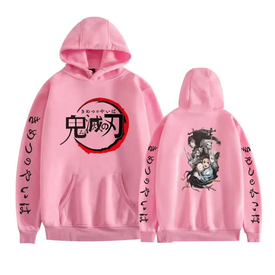Black Hoodie Set Ghost Extinguishing Blade Day Man Series - Image 11