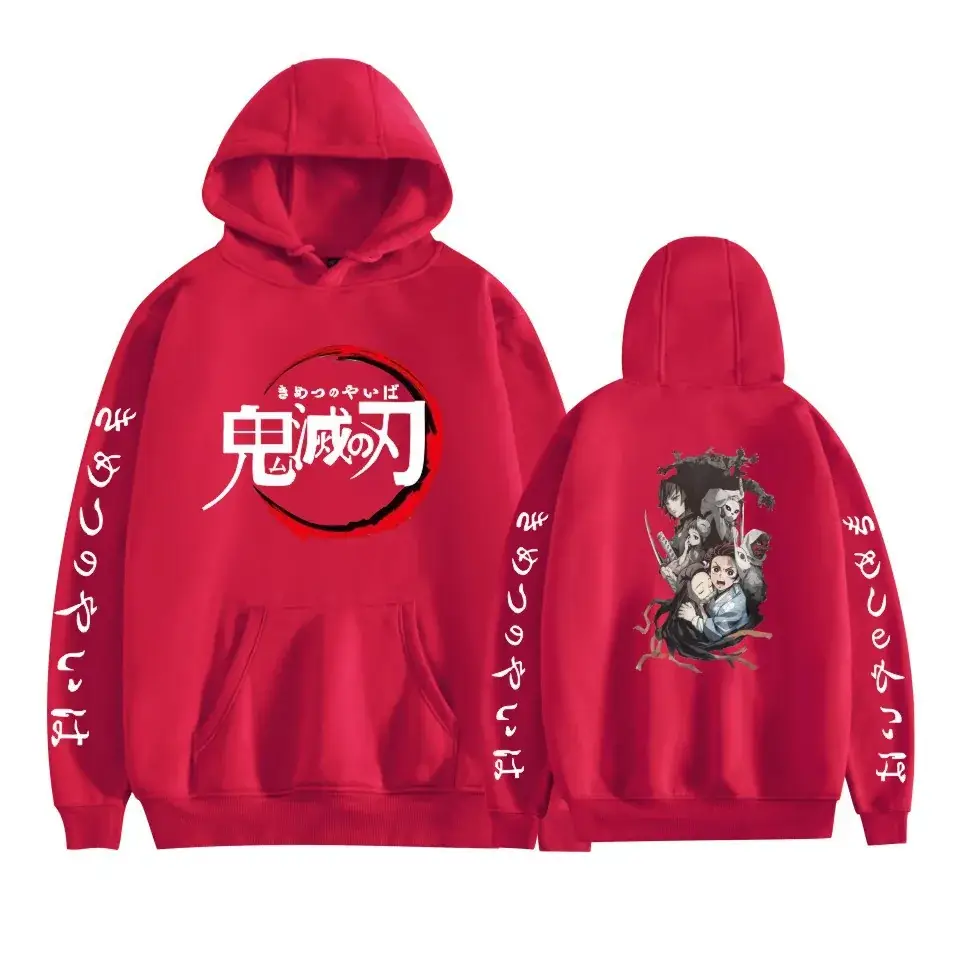 Black Hoodie Set Ghost Extinguishing Blade Day Man Series - Image 12