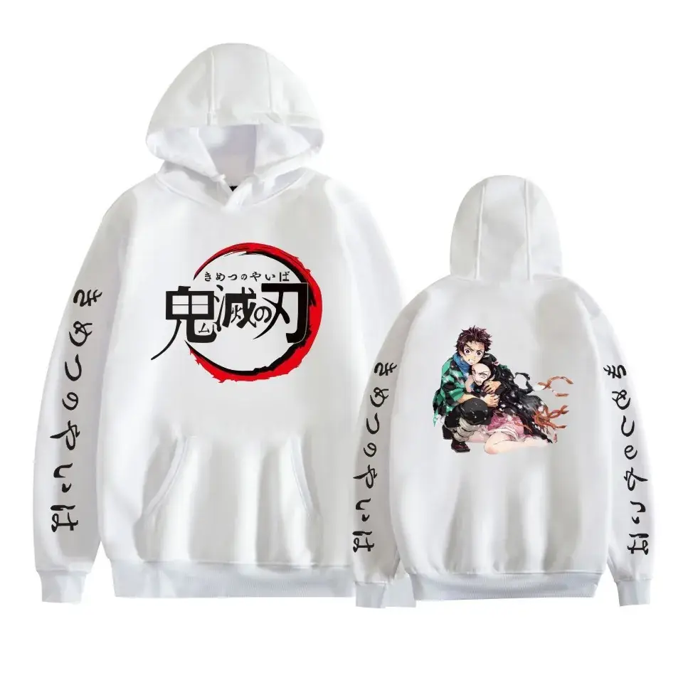 Black Hoodie Set Ghost Extinguishing Blade Day Man Series - Image 14