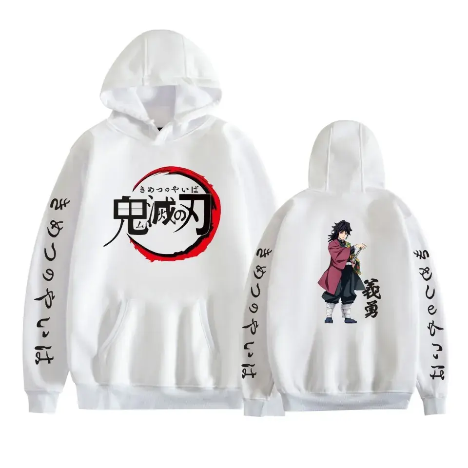 Black Hoodie Set Ghost Extinguishing Blade Day Man Series - Image 2