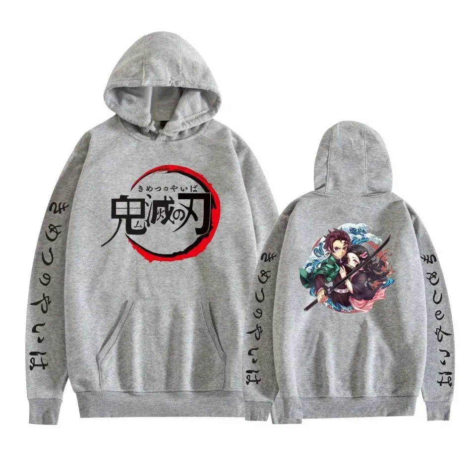 Black Hoodie Set Ghost Extinguishing Blade Day Man Series - Image 26