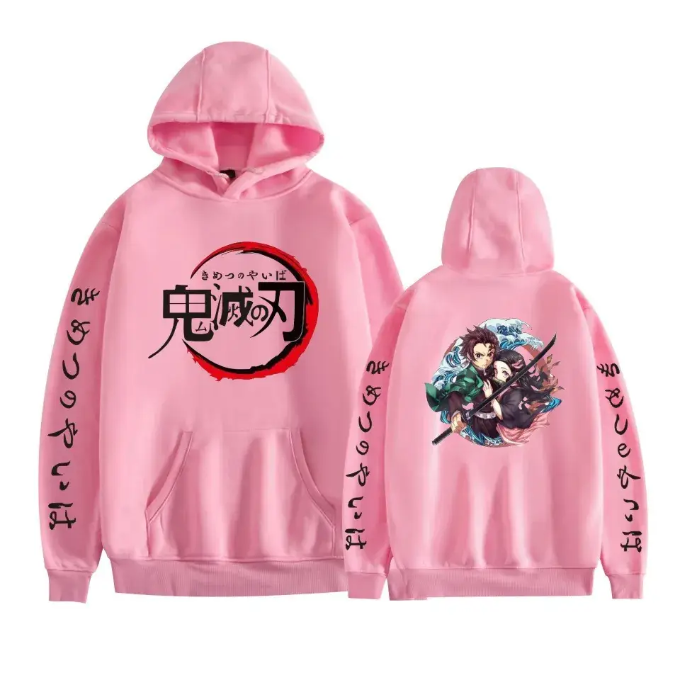 Black Hoodie Set Ghost Extinguishing Blade Day Man Series - Image 28