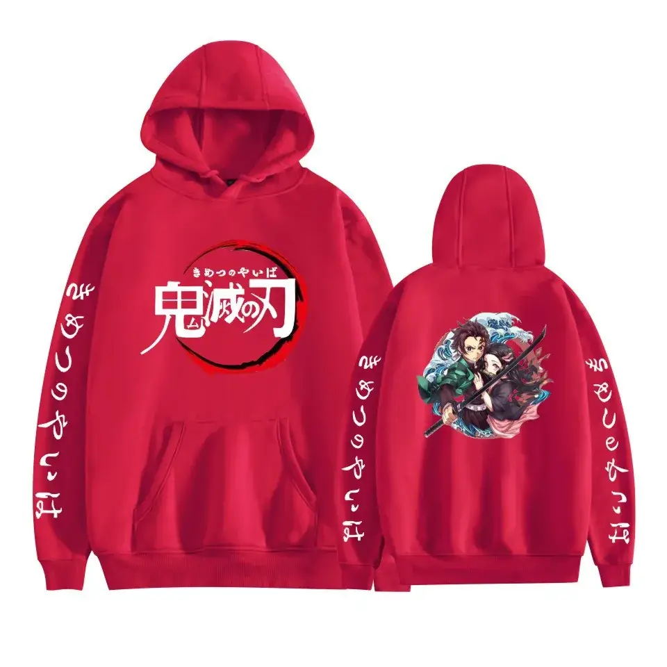 Black Hoodie Set Ghost Extinguishing Blade Day Man Series - Image 29
