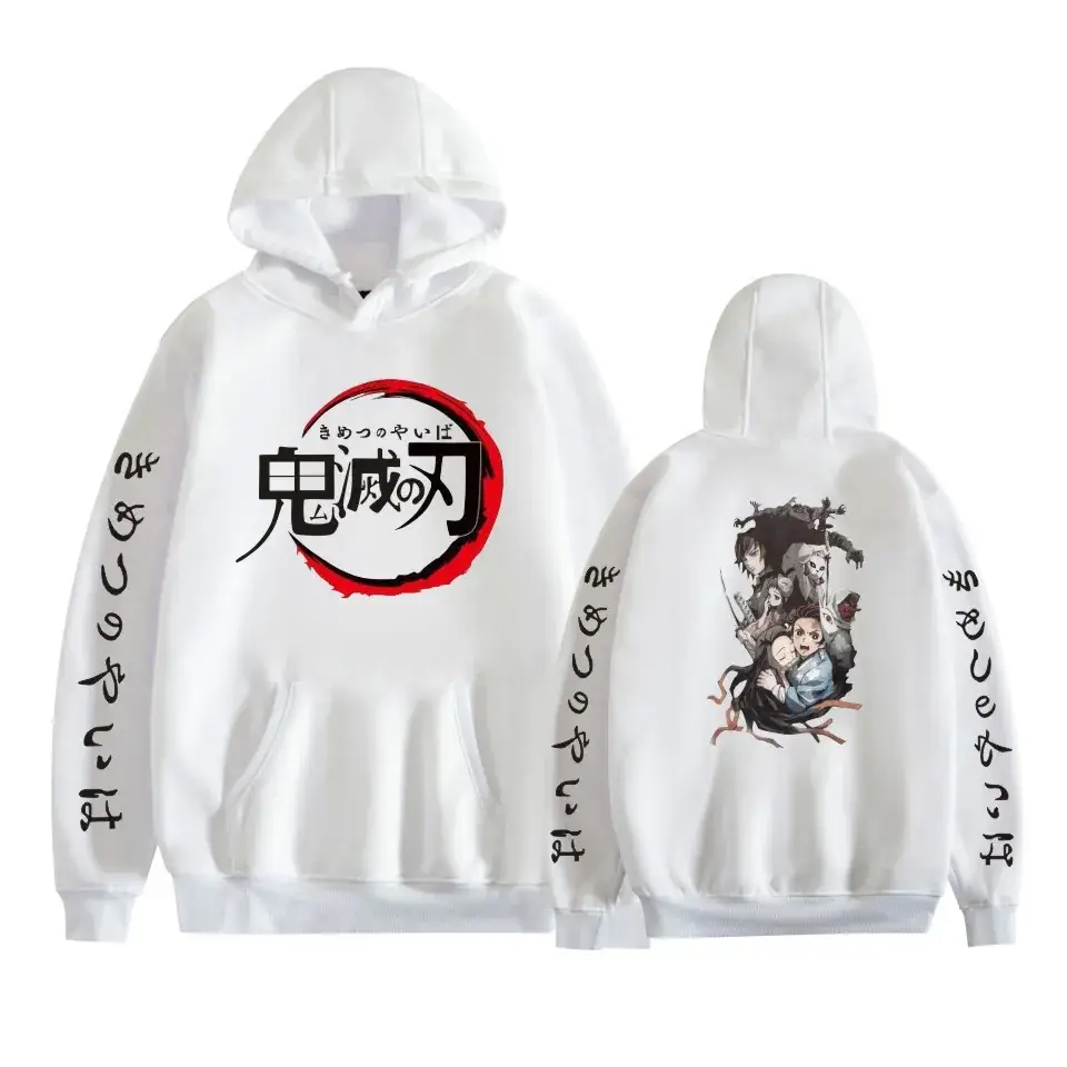 Black Hoodie Set Ghost Extinguishing Blade Day Man Series - Image 8