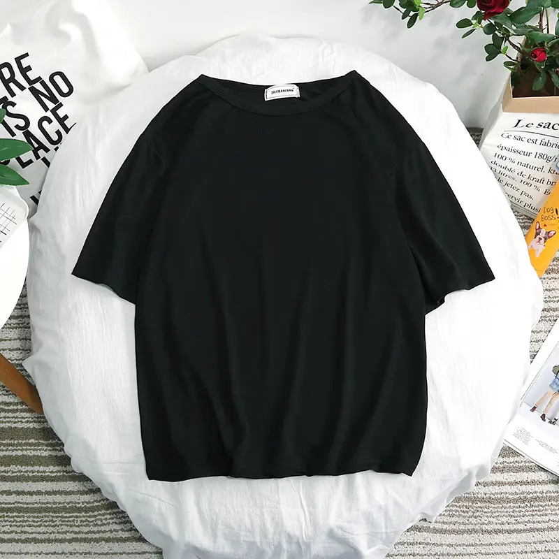 Men's Yellow Korean Style Half Sleeve T-Shirt - Image 5