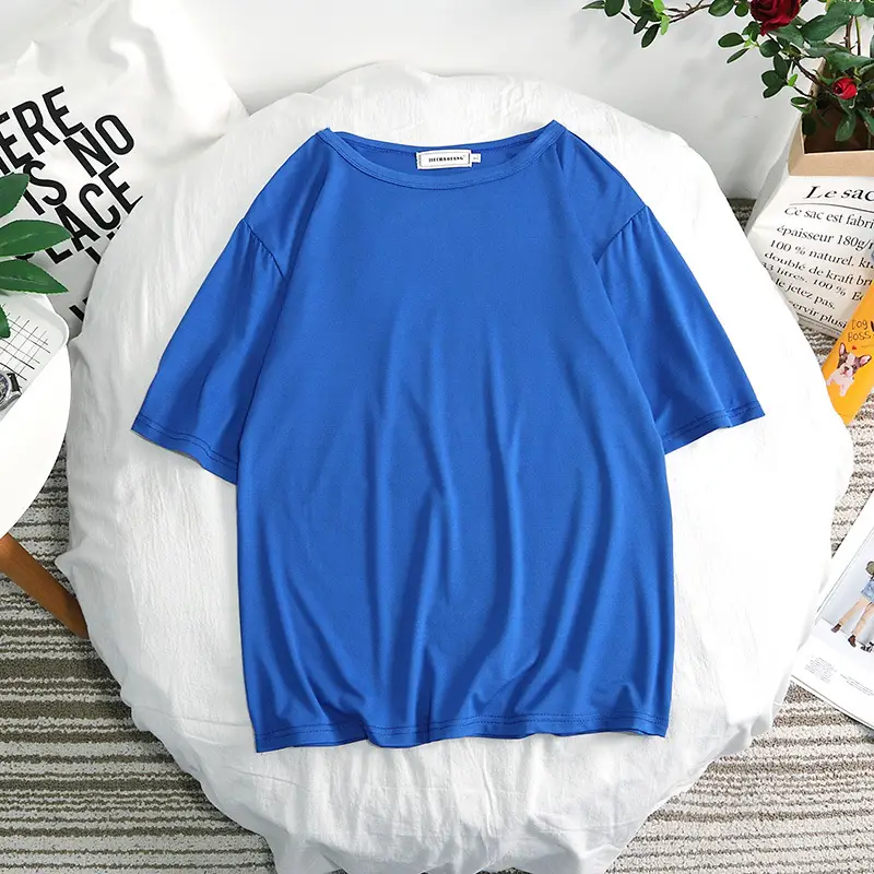 Men's Yellow Korean Style Half Sleeve T-Shirt - Image 7