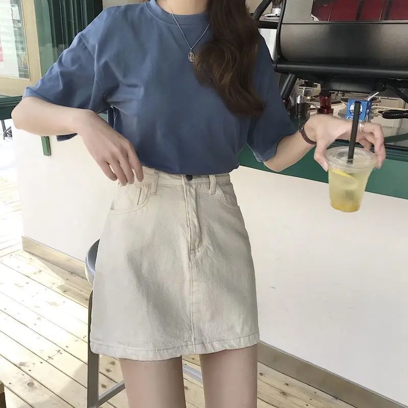 Black Denim High Waist Shorts for Women 2025 - Image 12