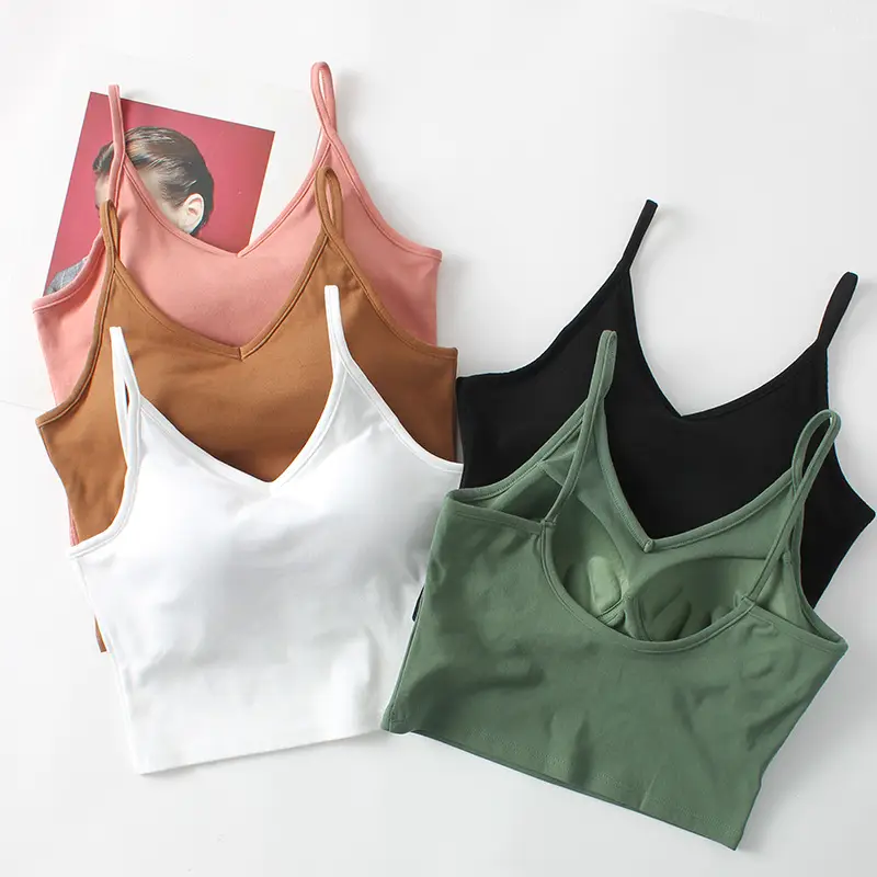 Women's Inner Small Sling Vest with Chest Pad - Image 16