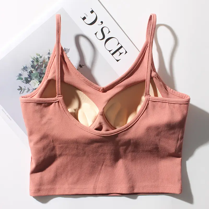 Women's Inner Small Sling Vest with Chest Pad - Image 3