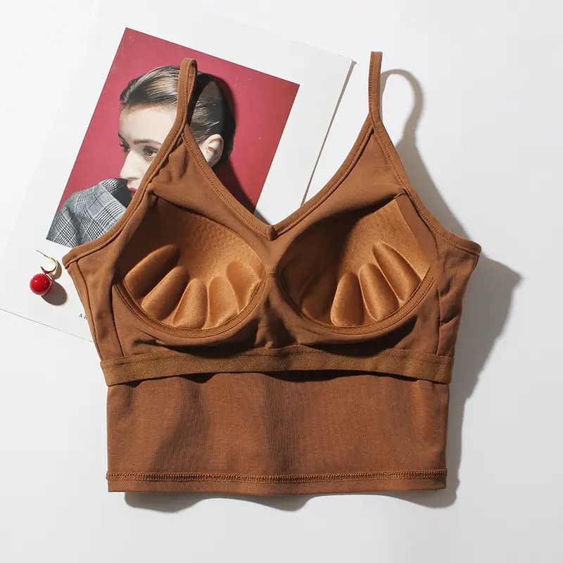 Women's Inner Small Sling Vest with Chest Pad - Image 4