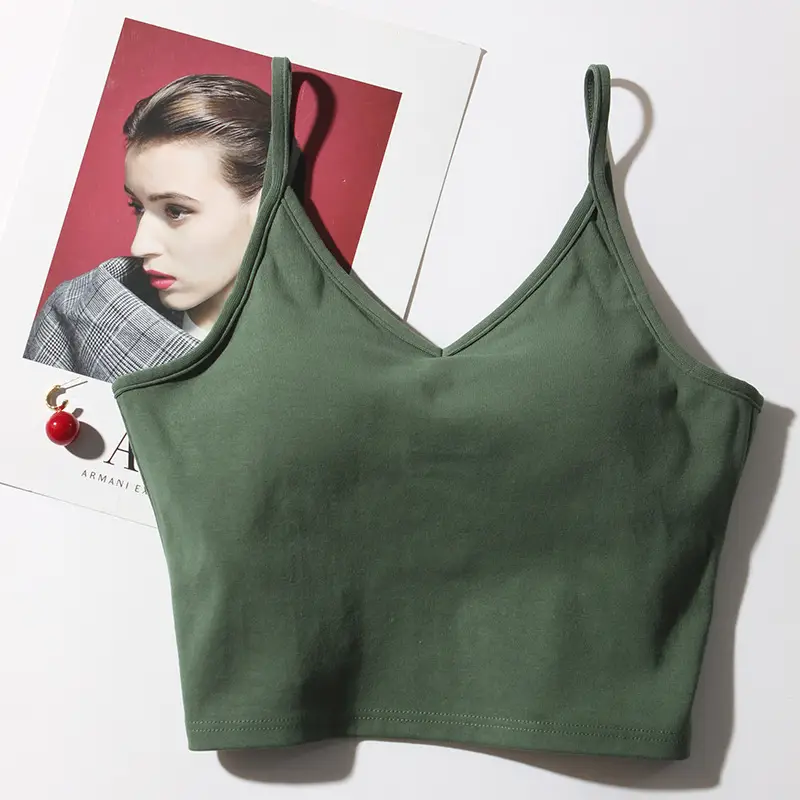 Women's Inner Small Sling Vest with Chest Pad - Image 5