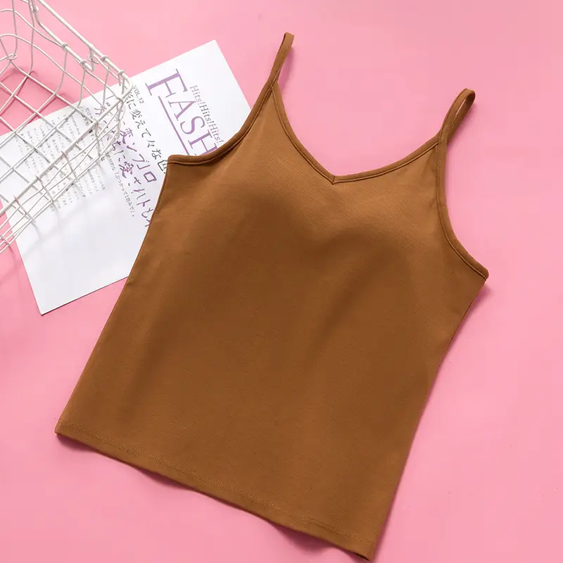 Women's Inner Small Sling Vest with Chest Pad - Image 8