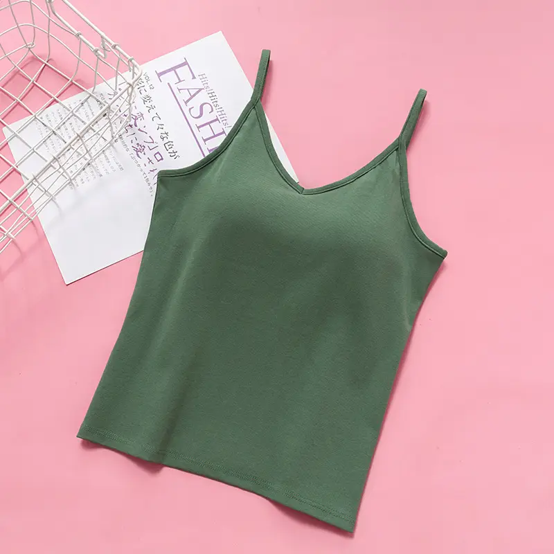 Women's Inner Small Sling Vest with Chest Pad - Image 9
