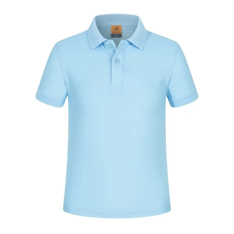 Light Blue Polo Shirt for Men Summer Wear - Image 22