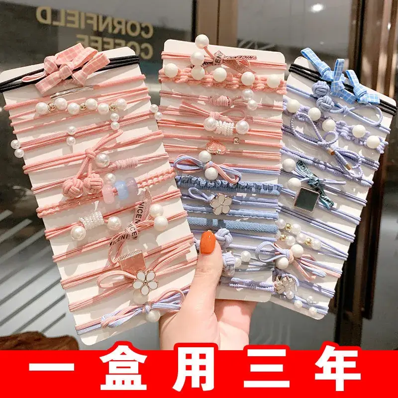 Korean Style Hair Ropes for Women 50 Pcs Set - Image 15