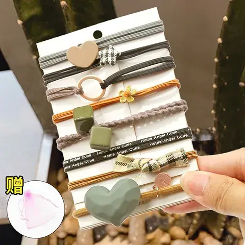 Korean Style Hair Ropes for Women 50 Pcs Set - Image 6