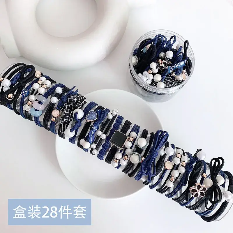 Korean Style Hair Ropes for Women 50 Pcs Set - Image 9