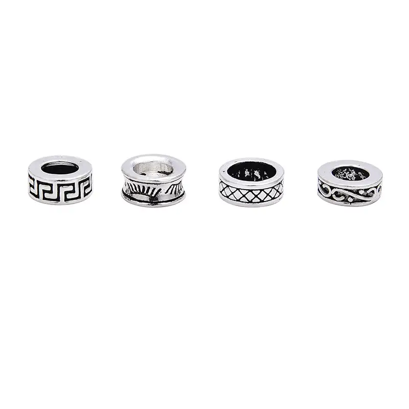 S925 Silver Retro Spacer Bracelets Wholesale