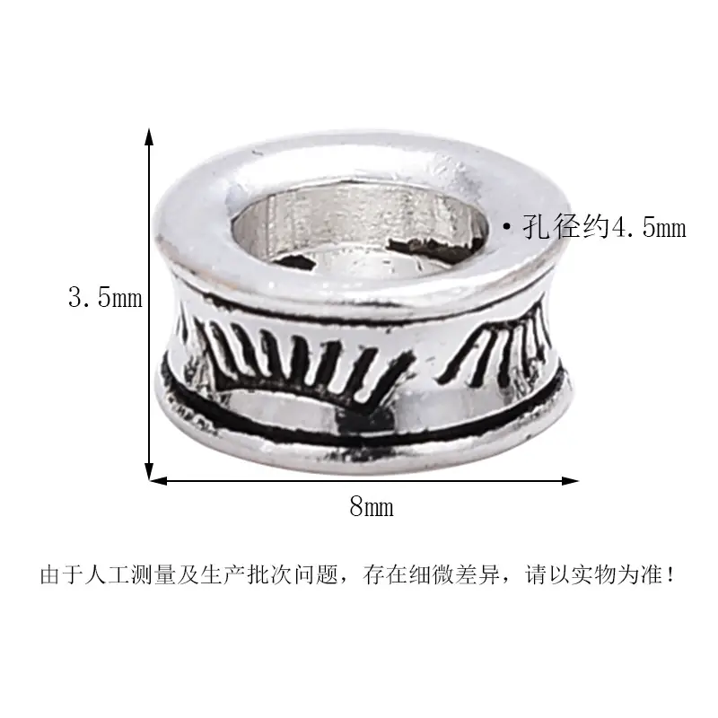 S925 Silver Retro Spacer Bracelets Wholesale