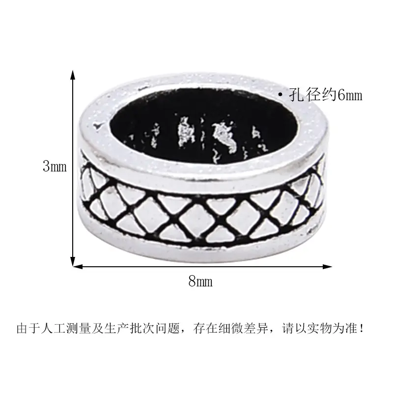 S925 Silver Retro Spacer Bracelets Wholesale