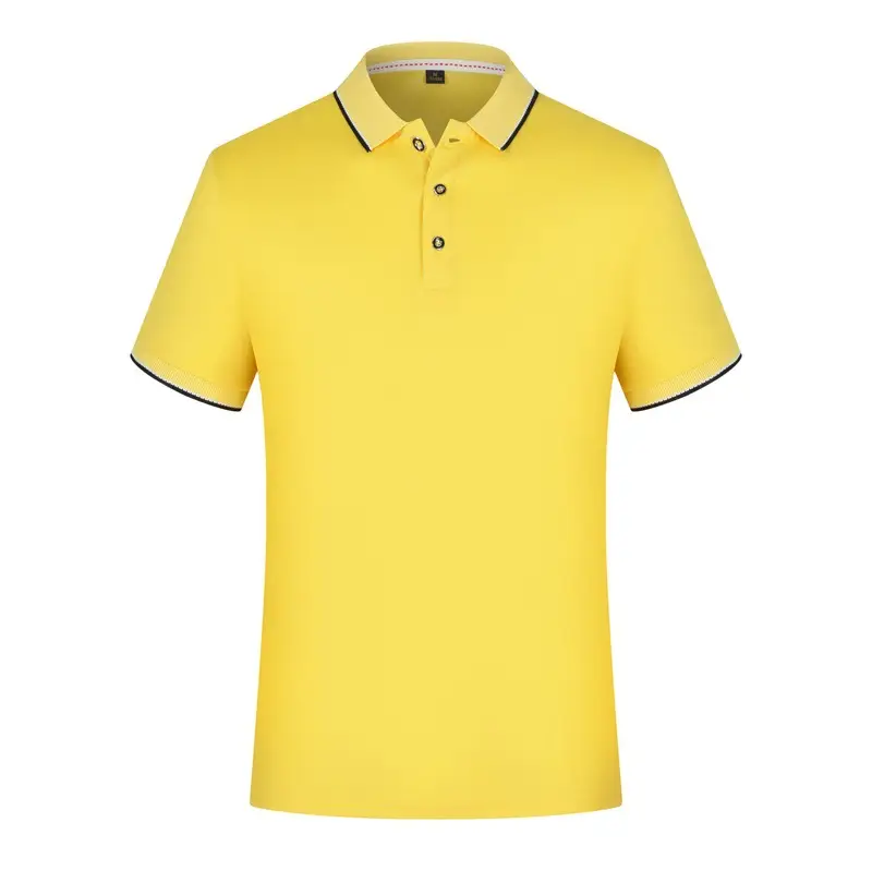Men Grey Polo T-Shirt with Green Trim - Image 14