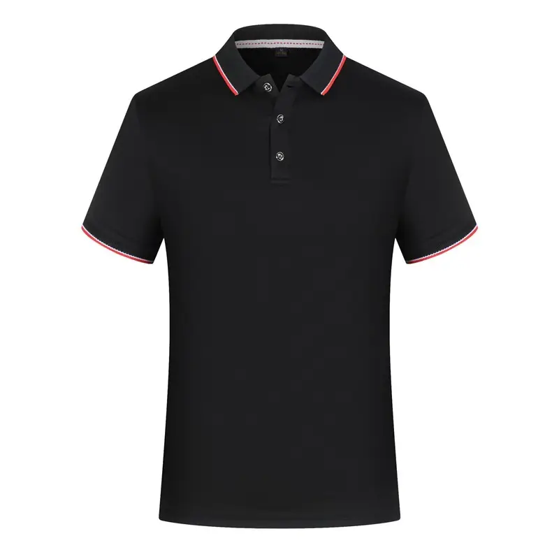 Men Grey Polo T-Shirt with Green Trim - Image 15