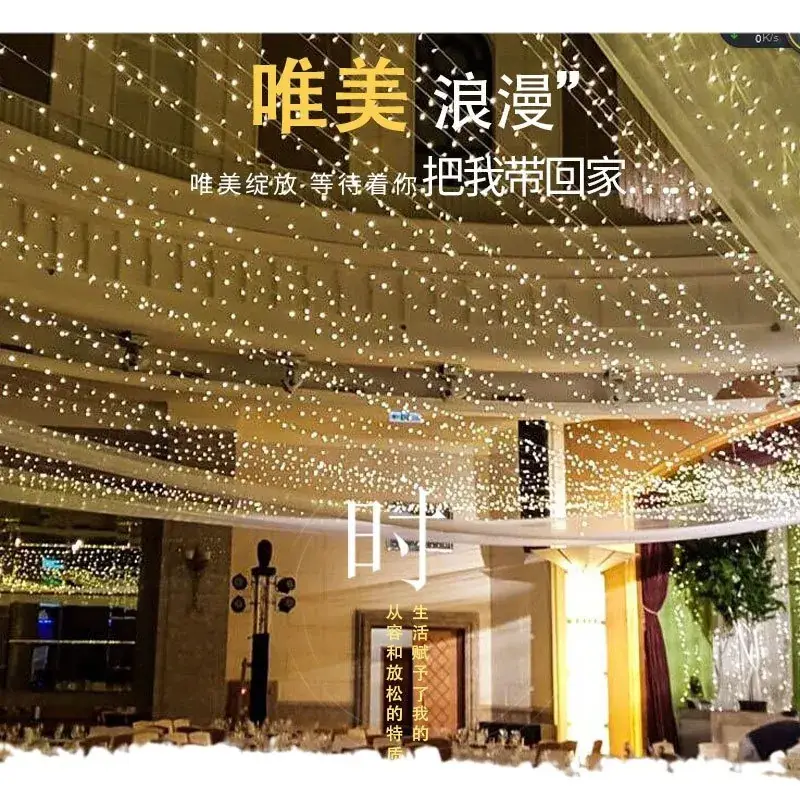 Outdoor Waterproof Cross-Border LED String Lights for Wedding & Holiday Decor - Image 5