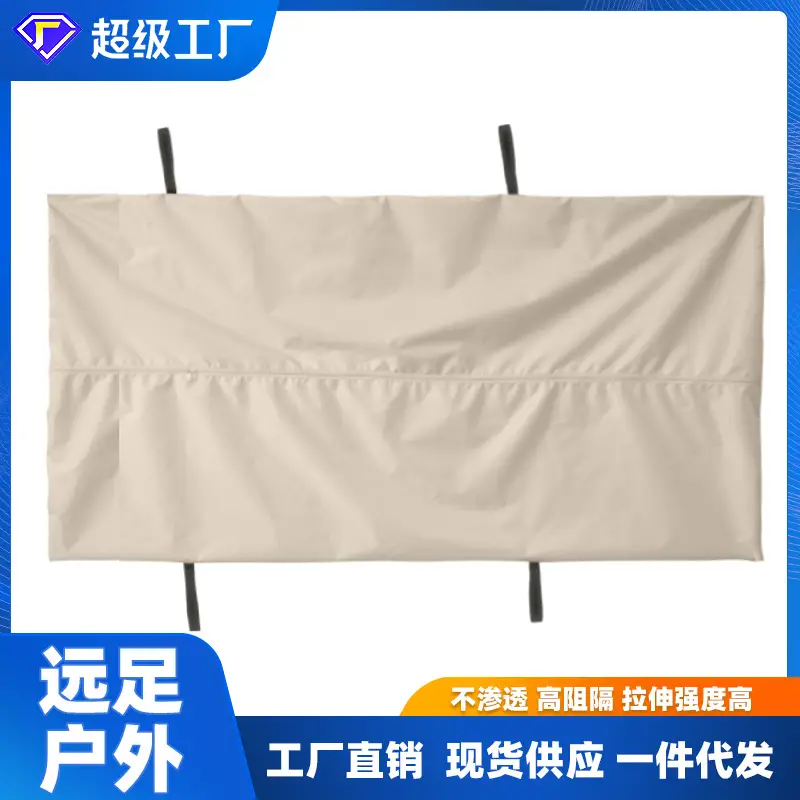 210D Black Outdoor Storage Bag with Latches - Image 3