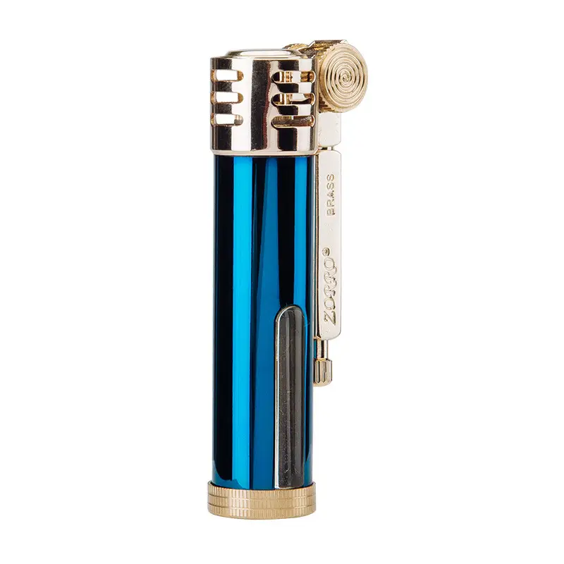 Zorro Kerosene Lighter Brass Windproof Retro Glass Transparent Oil Silo Wholesale - Image 16