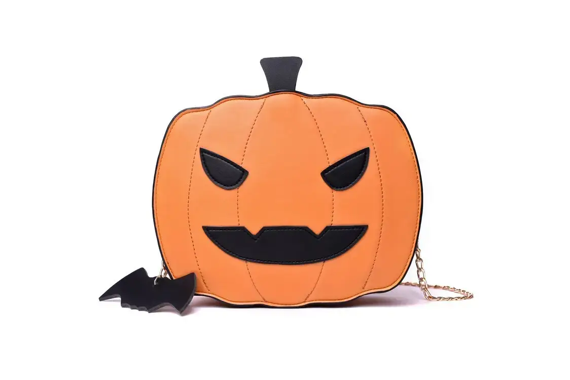 Cute Halloween Pumpkin Bag for Girls Chain Shoulder Crossbody - Image 7