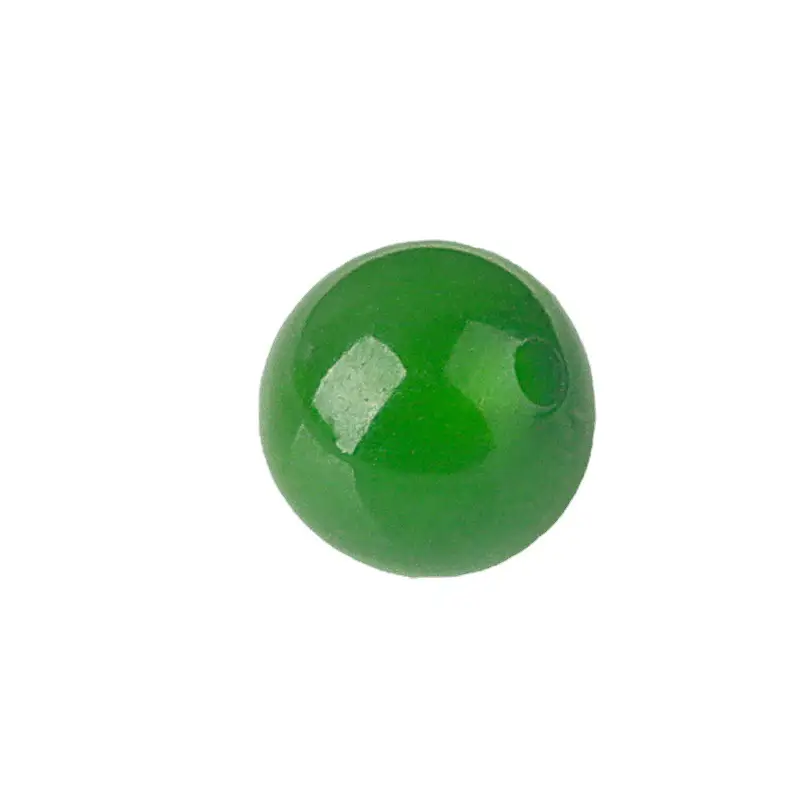 Green Jade Round Beads for Jewelry Making - Image 5