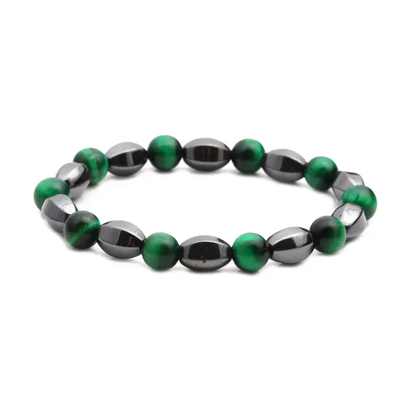 Black Tiger's Eye Bracelet for Men - Image 2