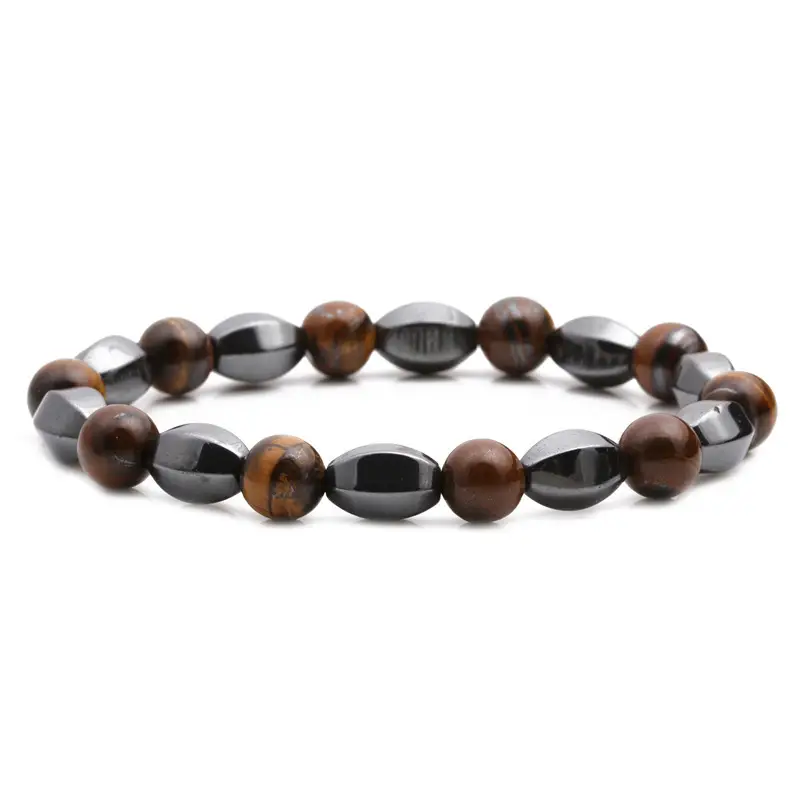Black Tiger's Eye Bracelet for Men - Image 5