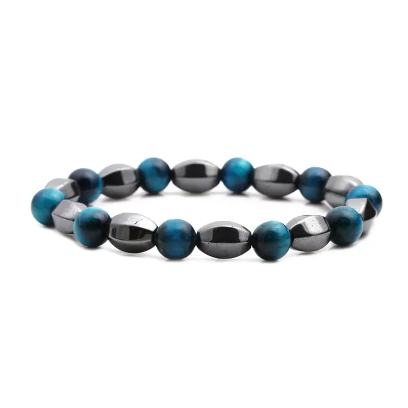 Black Tiger's Eye Bracelet for Men - Image 4
