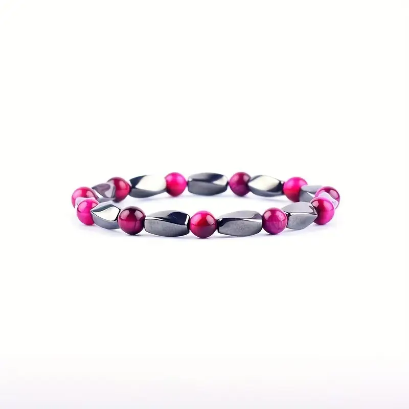 Black Tiger's Eye Bracelet for Men - Image 8