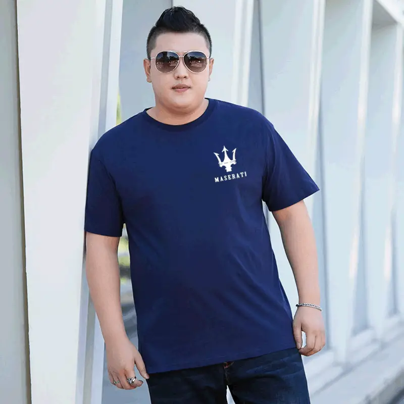 Men Black Starry Sky Cotton T-Shirt Large - Image 4