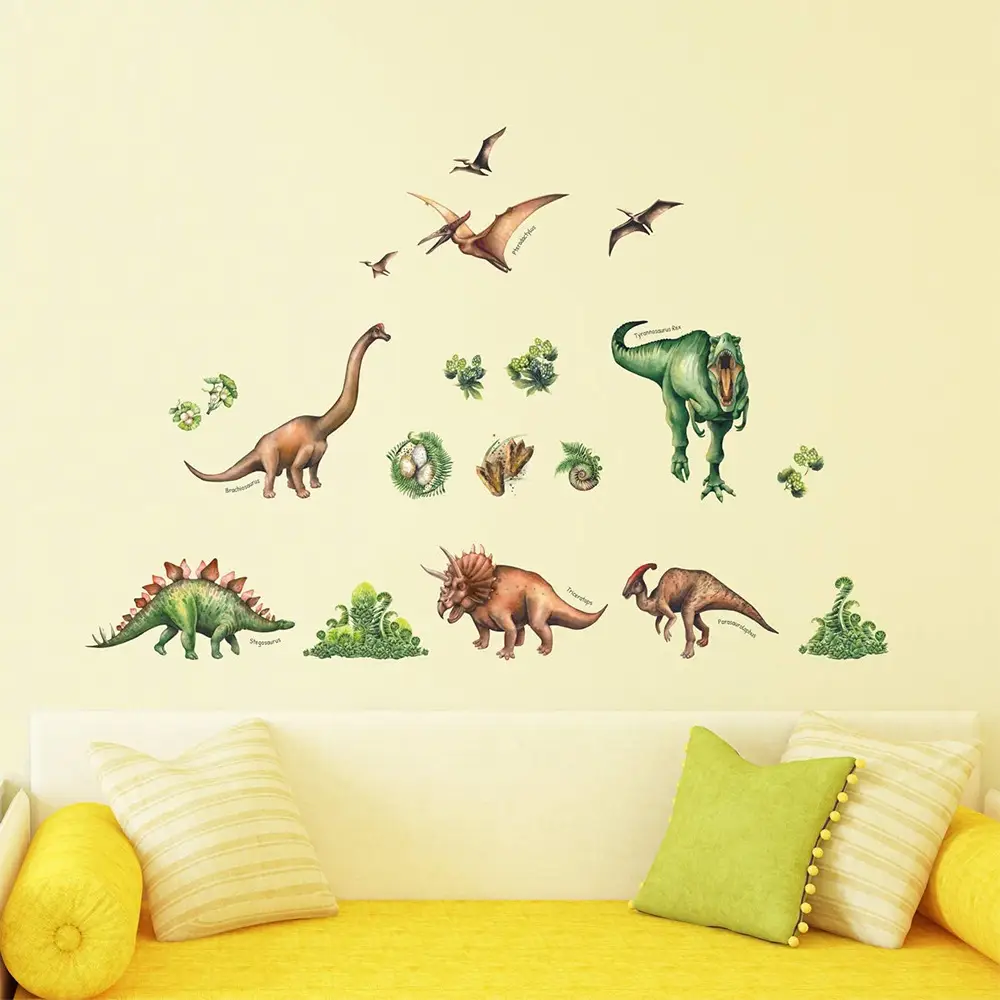 Dinosaur Wall Stickers for Kids Bedroom Creative Decor - Image 4