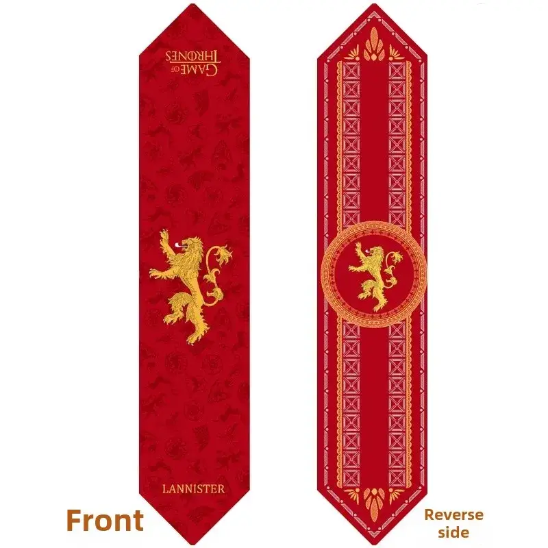 Harry Potter Tablecloth Runner Red Gold Decor - Image 19