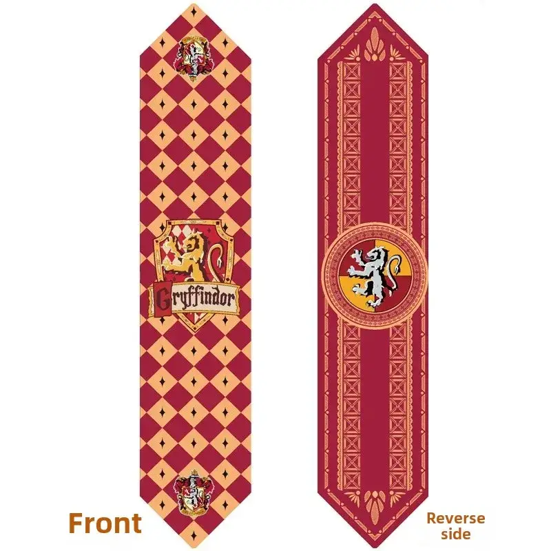 Harry Potter Tablecloth Runner Red Gold Decor - Image 3