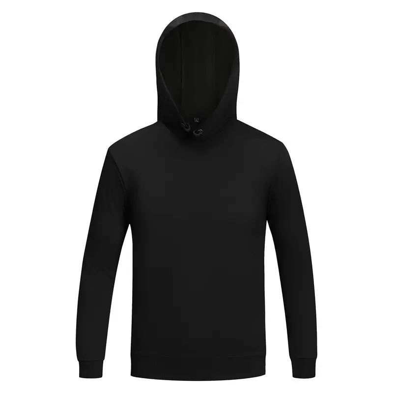 White Hooded Sweatshirt Men Women Logo Printed