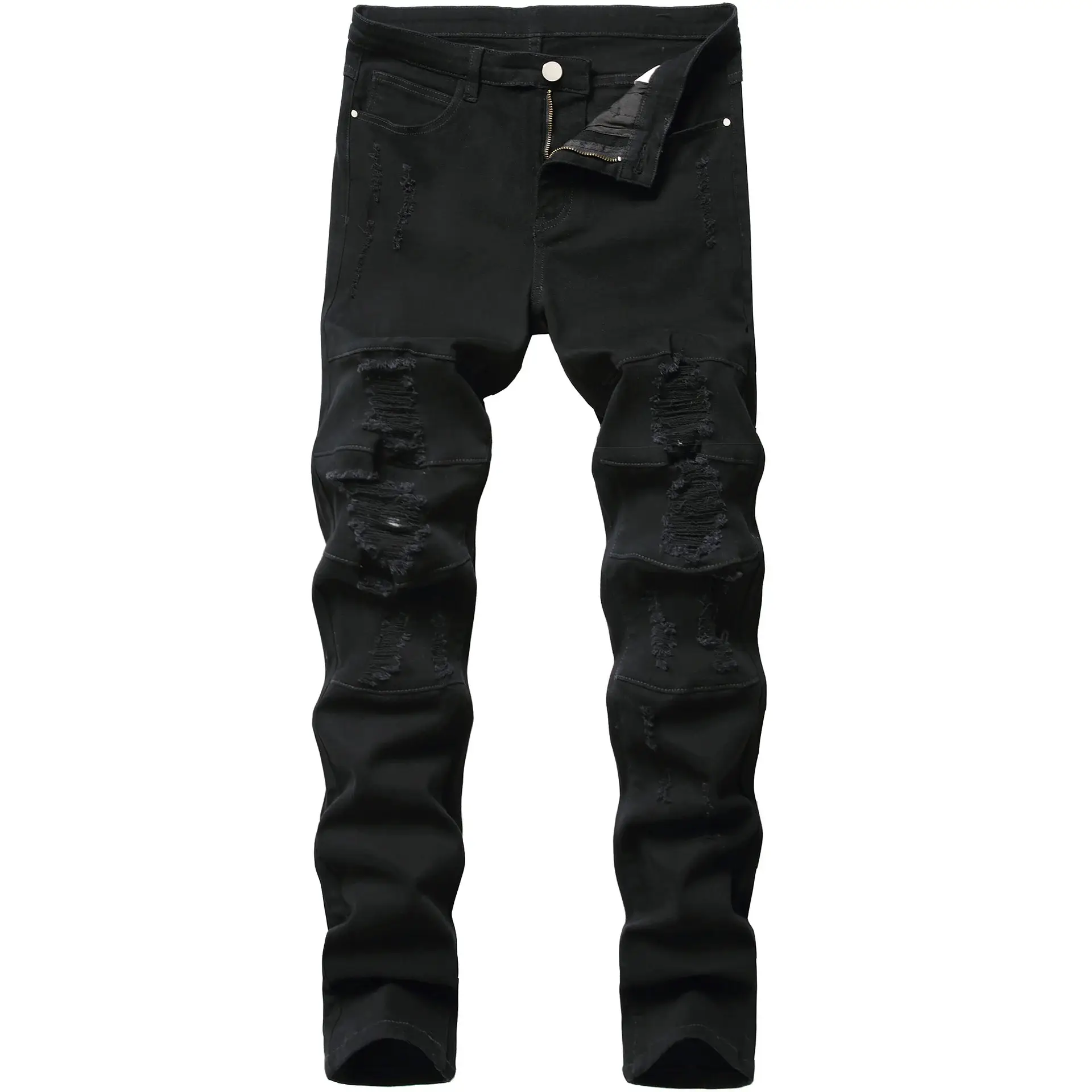 Black Skinny Slim Fit Jeans 2025 Men — feature 2