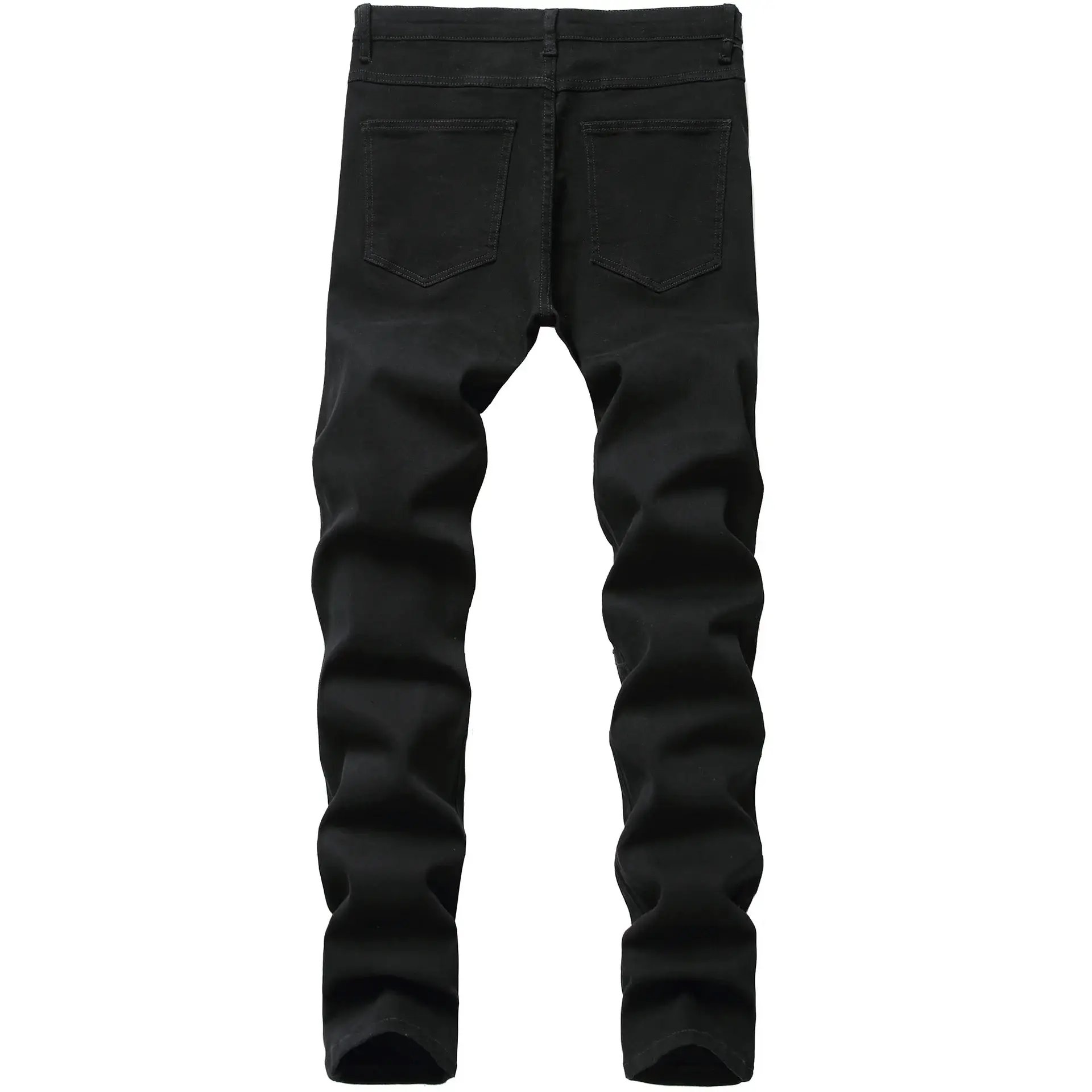 Black Skinny Slim Fit Jeans 2025 Men — feature 3