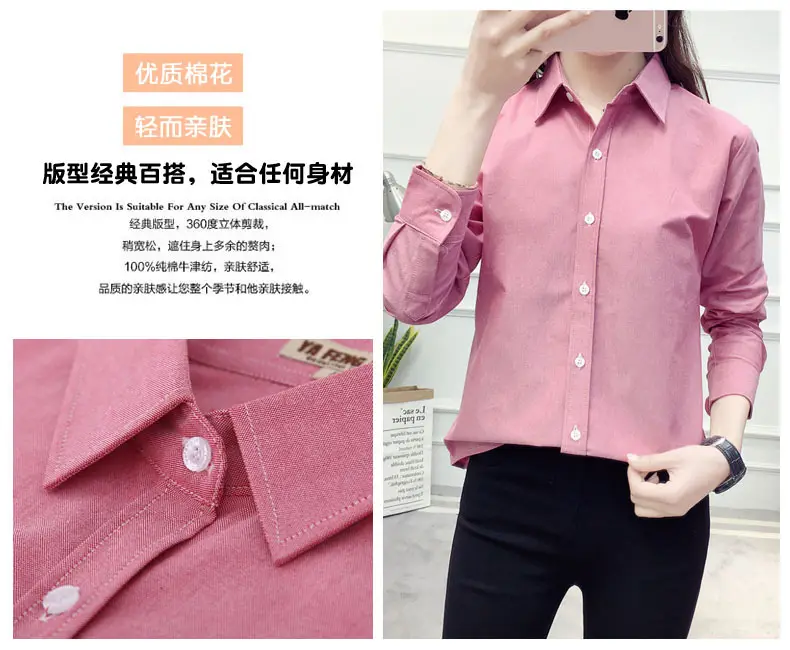 Women Cotton Cardigan Square Collar Pink 2020 - Image 6